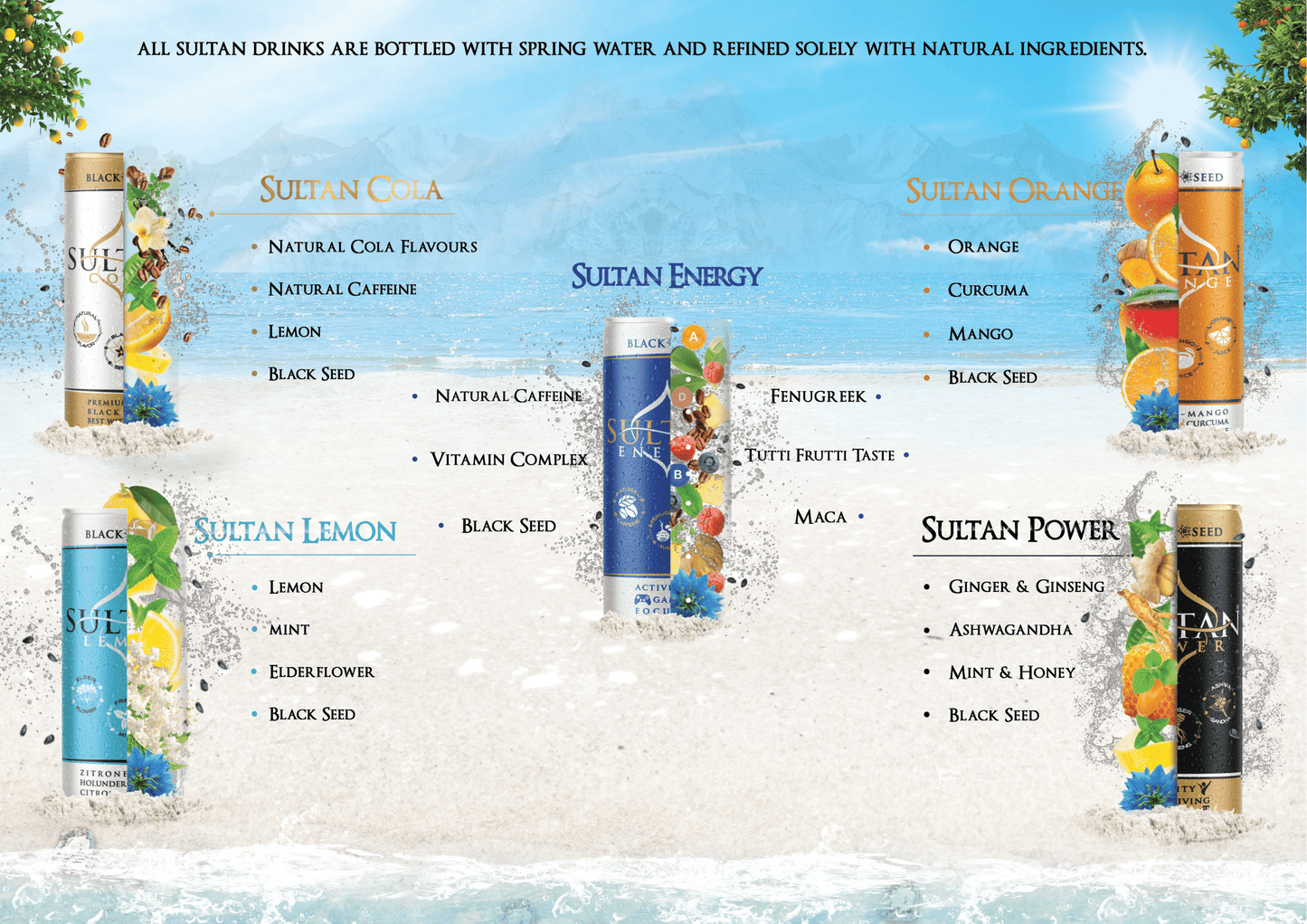 Sultan Drinks Mix (24 PACK)